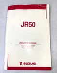 Suzuki JR50 99011-04491-03A 2004 Oem Owner's Manual. Fixed Price $14.50.