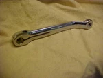 Sportster, 52-70 Harley, Shift Lever With Spline Bore New Chrome Oe # 34600-71. Fixed Price $28.39.