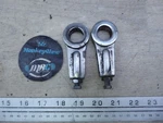1973 Yamaha XS650 Ohc Y13920) Left And Right Rear Wheel Chain Adjuster Set. Fixed Price $20.70.