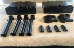 Harley Twin Cam 99-UP Engine Package Rocker Boxes Lifter Block Set Denim Black. Fixed Price $323.25.