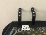 Harley Nos Knucklehead Panhead Flathead Cheesegrater Bumper Stabilizer Brackets. Fixed Price $99.99.