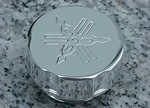 Yamaha Virago 535 Vstar V-star Xvs 650 1100 1300 Chrome Oil Cap. Fixed Price $9.95.