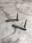 82 Honda Silverwing Interstate Saddlebag Mounts Brackets. Fixed Price $9.99.