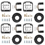 4X Carburetor Rebuild Kit For Yamaha XJ550 Maxim 1981-1983 Diaphragm. Fixed Price $25.95.