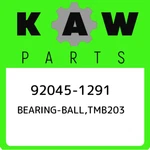 92045-1291 Kawasaki BEARING-BALL,TMB203 920451291, New Genuine Oem Part. Fixed Price $24.91.