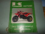 Kawasaki KXT250-A1 1984 Factory Service Manual # 99924-1046-01. Fixed Price $31.99.