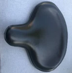 Harley Police Style Seat - Panhead Knucklehead Flathead Wl Ulh Genuine Leathe. Fixed Price $225.00.