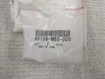 Honda Oem Disk Bolt 90106-MBB-000. Fixed Price $9.99.
