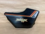 1980 Honda CB400T Hawk Right Side Cover Oem Black Panel 83600-443-6100. Fixed Price $44.00.