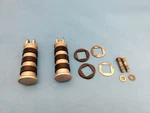 1998-2007 Honda 600 750 Shadow Passenger Footpegs & Hardware VT1100. Fixed Price $49.29.
