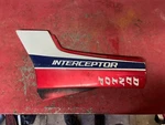 Honda Interceptor Left Side Cover Fairing Cowl 83700-KE7-0000. Fixed Price $28.00.