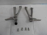 21 22 2023 Honda CB300R CBF300 Rear Left Right Passenger Peg Brackets. Fixed Price $49.99.