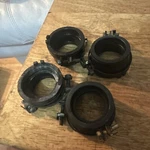Honda F4I 01-06 Throttle Body Manifold Insulator Set Oem Read. Fixed Price $39.00.