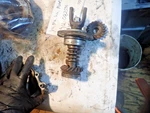 1983 Yamaha Ytm 225DX Tri Moto Final Drive Gear Shaft. Fixed Price $29.99.