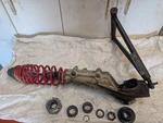 1995 Polaris Explorer 400 4X4 Strut Housing Knuckle Arm. Fixed Price $55.00.