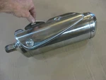 Oem 09-12 Triumph Speed Triple 1050 Lh Exhaust Cover Heat Shield Stock Nice. Fixed Price $30.00.