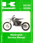 Oem Genuine Kawasaki Dealer/owner's Service/repair Manual 1999 KX125/KX250. Fixed Price $39.99.