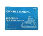 Honda 1982 GL1100 Interstate Factory Owners Manual. Fixed Price $50.00.