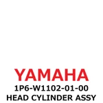 New Yamaha Genuine 2006-2025 TTR50E Head Cylinder Assy 1P6-W1102-01-00. Fixed Price $319.99.