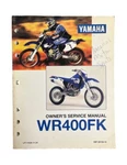 1998 Yamaha WR400FK Owner's Service Manual LIT-11626-11-24. Fixed Price $26.35.