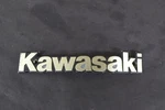 Kawasaki KZ550 Ltd KZ305 KZ250 KZ440 KZ650 KZ750 Fuel Gas Tank Side Emblem Badge. Fixed Price $40.00.