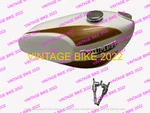 Triumph T160 Trident White Gold Steel Petrol Fuel Tank+ Badge Cap Tap/fit For. Fixed Price $389.22.