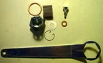 1967-77 Norton Commando, Complete Magnetic Sump Filter Kit & Wrench, England. Fixed Price $119.95.