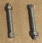 Rear Chrome Axle Adjusters & Nuts Panhead Knucklehead New (103). Fixed Price $28.99.