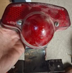 Lucas L679 Tail Light Assembly Triumph Bsa Norton 1966-72 Oem England. Fixed Price $65.00.