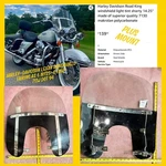 Harley Davidson Lexan Windshield Fairing AS6 M125-G FMR-713J DOT94 Mounting Brkt. Fixed Price $229.99.