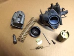 Hodaka 95 Combat Mikuni Carburetor 28MM Flange Mount Quick Change #360MAIN Jet. Fixed Price $30.00.
