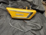 Oem 1972 Yamaha DS7 250 Oil Tank Rd Reservoir Left Side Cover 278-21705-00-52. Fixed Price $92.99.