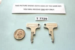 Nos Orig. Ignition Key Pre-cut # For '60'S '70'S Hondas. Fixed Price $8.95.