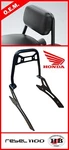 Honda Oem Passenger Backrest + Pad For 21-24 Rebel & 1100T CMX1100. Fixed Price $177.90.