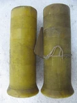 Nos Harley Davidson Yellow Chicago Handlebar Grips Knucklehead Panhead Flathead. Fixed Price $299.00.