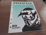 83-87 Honda XL600V Factory Service Manual Repair 61MM900 Oem SW41K. Fixed Price $37.95.