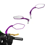 Purple Left Right Rear View Mirrors For Harley Road Glide Street Flht Flhr. Fixed Price $99.95.