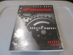 Honda Oem Service Manual 2002-2004 FSC600 Silver Wing 61MCT01. Fixed Price $99.99.