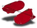 New Honda Xr 75 77 - 78 Fighting Red Plastic Motorcycle Side Panels. Fixed Price $79.87.