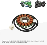 Kawasaki ZX1400 Ninja ZX-14R Abs Se ZZR1400 Stator Compatible 21003-0055. Fixed Price $48.03.