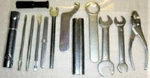 Honda CB400F Super Sport 1975 1977 Oem Tool Kit With Blue Bag 89101-ME5-670. Fixed Price $139.99.