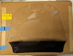 Nib Memphis Shades Batwing 9" Black (P8521) Windshield. Fixed Price $55.00.