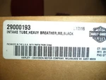 Harley Davidson Oem New Cvo Heavy Breather Intake Tube 29000193 #4087. Fixed Price $109.99.