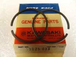 Kawasaki Nos 13025-038 Piston Ring Set New .020 Over Mach KH250 OM27. Fixed Price $22.00.