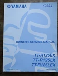 Genuine 2008 Yamaha TTR125 Lx Lex Owners Service Manual Oem LIT-11626-21-13. Fixed Price $15.99.