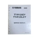2009 Yamaha TT-R125EY TT-R125LEY TTR125EY Service Manual LIT-11616-22-26. Fixed Price $26.35.