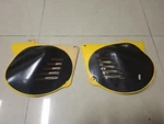 Suzuki RM100-RM125-PE175 Frame Side Cover Yellow L-r Nos 47111&47211-41301-019. Fixed Price $249.99.