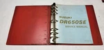Suzuki DR650SE Service Shop Repair Manual Guide Pub 1995 99500-46030-03E. Fixed Price $50.00.