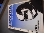 Honda CB450SC 1986 Genuine Factory Owners Service Manual 61MC900. Fixed Price $69.99.