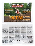 250PC Bolt Kit Ktm Sx Exc 65 85 105 150 125 300 450 520 530. Fixed Price $49.99.